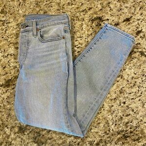 Levi's Light Wash Straight Leg Jeans